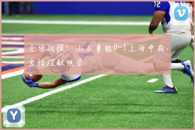 全场战报：山东鲁能0-1上海申花，金信煜献绝杀